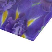 Irisbloemen Snijplank (Hoek)