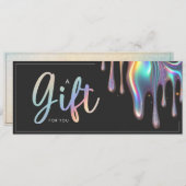 Iriscent Store Zakelijke Salon Cadeaubon (Voorkant / Achterkant)