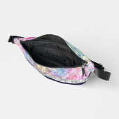 irisé violet argent faux parties scintillant monog (Ouvrir)