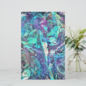 iriserend briefpapier (Staand voorkant)