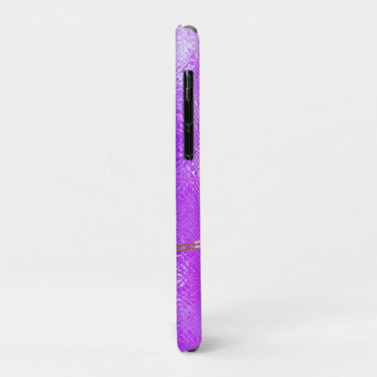 Iriserend glas glanzend goud accent Case-Mate iPhone case (Achterkant/links)