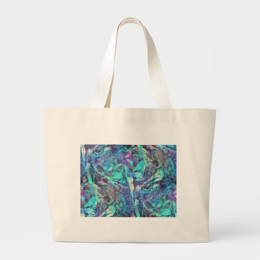 iriserend grote tote bag (Voorkant)