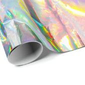 iriserend holografisch patroon cadeaupapier (Rol Hoek)