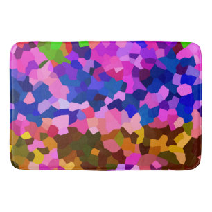 iriserend kristallijn Abstract patroon Badmat