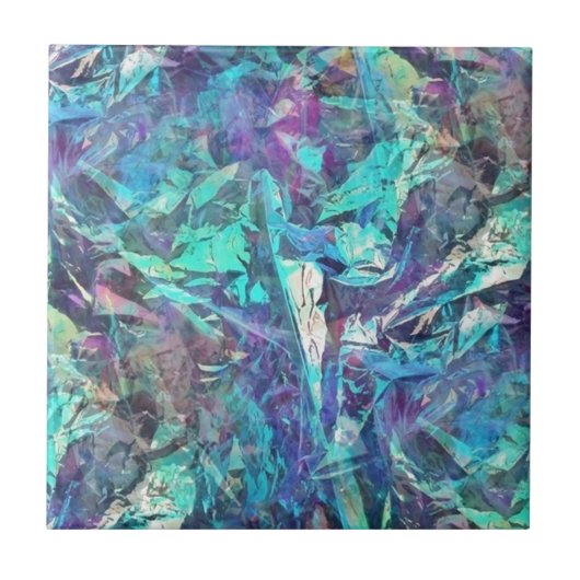 iriserend tegeltje (Voorkant)