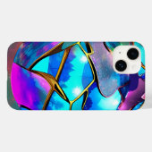 Iriserend Wereldbol in de ruimte Case-Mate iPhone Case (Achterkant (horizontaal))