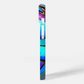 Iriserend Wereldbol in de ruimte Case-Mate iPhone Case (Achterkant / Links)