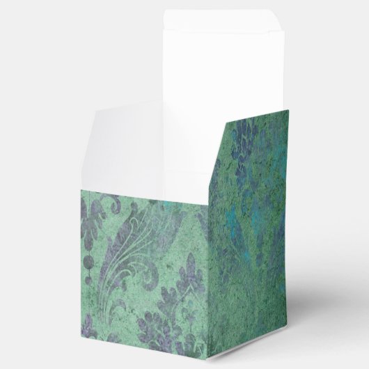 iriserende Damask Bedankdoosjes (Geopend)