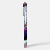 iriserende faux glitter holografische agaat Case-Mate iPhone case (Achterkant / Links)