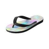 Iriserende Folie Kinder Teenslippers (Schuin)