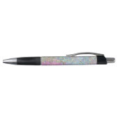 Iriserende Holografische Glitter Naam Monogram Pen (Bovenkant)