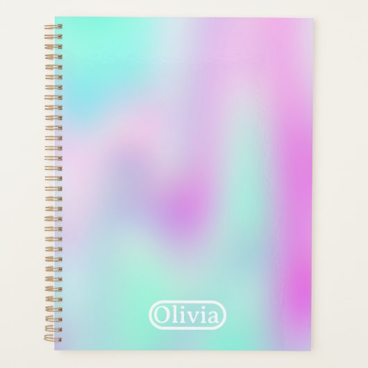 iriserende holografische gradiënt planner (Voorkant)