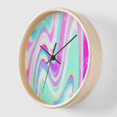 Iriserende holografische vloeibare werveling (Hoek)