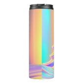 iriserende kerstboom thermosbeker (Achterkant)