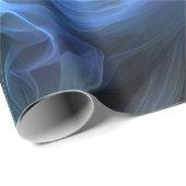 Iriserende rook op zwart cadeaupapier (Rol Hoek)