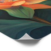 iriserende vlindertuin poster (Hoek)