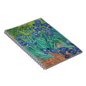 Irises, 1889 notitieboek (Rechterzijde)