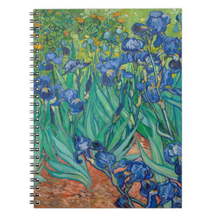 Irises, 1889 notitieboek