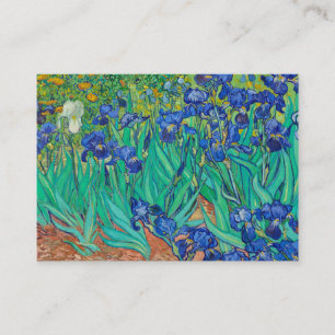 Irises, 1889, van Vincent van Gogh Visitekaartje