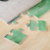 Irises (1890) van Vincent Van Gogh Legpuzzel (Zijkant)