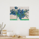 Irises, 1890, van Vincent van Gogh Poster (Keuken)