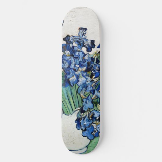Irises (1890) van Vincent Van Gogh Skateboard (Voorkant)