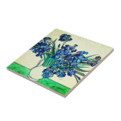  Irises (1890) van Vincent Van Gogh  Tegeltje (Zijkant)
