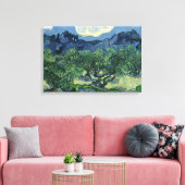 Irises by Van Gogh Wrapped Canvas Afdruk (Insitu (Woonkamer))