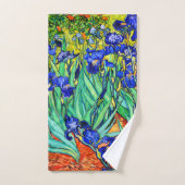 Irises by Vincent Van Gogh (Serviette à main)