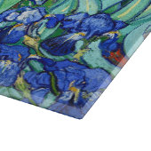 Irises by Vincent Van Gogh Snijplank (Hoek)