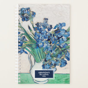 Irises Dans Un Vase Van Gogh Peinture