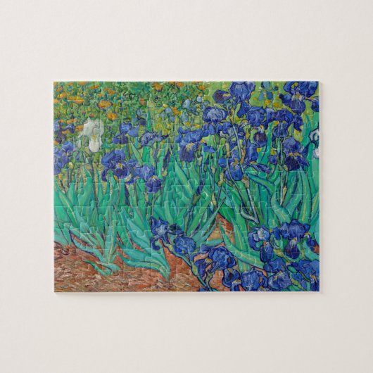 Irises door Van Gogh Art Painting Legpuzzel (Horizontaal)