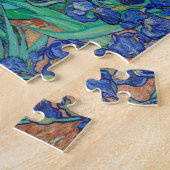 Irises door Van Gogh Art Painting Legpuzzel (Zijkant)
