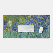 Irises, Floral Oil Painting, Vincent Van Gogh (Clavier et souris)