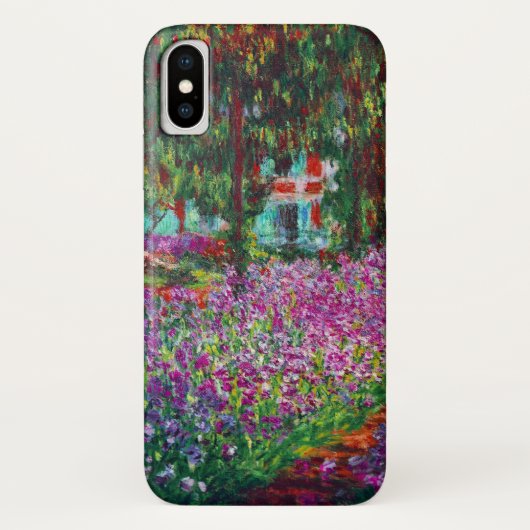 Irises in de tuin van Monet Case-Mate iPhone Case (Achterkant)