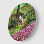 IRISES IN TUSCANY GROTE KLOK (Hoek)