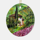 IRISES IN TUSCANY KERAMISCH ORNAMENT (Links)