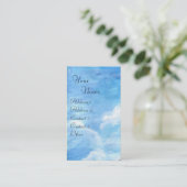 IRISES IN TUSCANY VISITEKAARTJE (Staand voorkant)