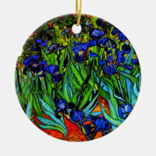 Irises, mooi schilderij van Vincent van Gogh Keramisch Ornament