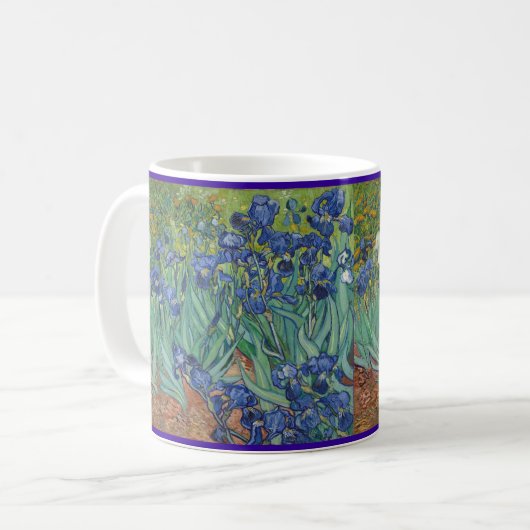 Irises Mug (Devant gauche)