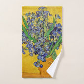 Irises par Van Gogh (Serviette à main)