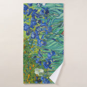 Irises par Van Gogh (Serviette de bain)