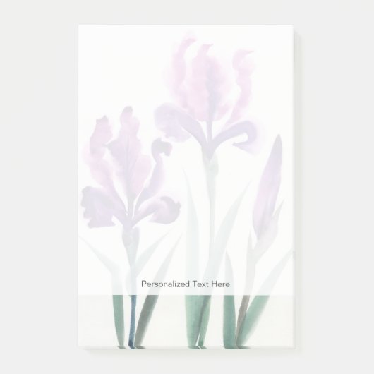 Irises Post-it® Notes (Voorkant)
