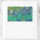 Irises Rechthoekige Sticker (Tas)