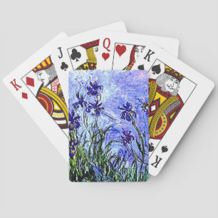 Irises van Claude Monet Bicycle-speelkaarten Pokerkaarten