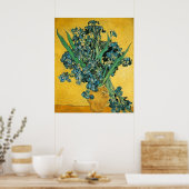 Irises - Van Gogh - c1890 Poster (Keuken)