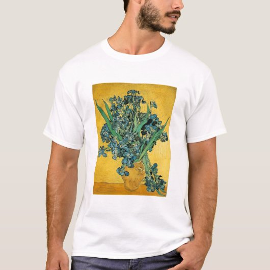 Irises - Van Gogh - c1890 T-shirt (Voorkant)