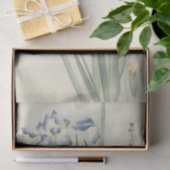 Irises van Ohara Koson Tissuepapier (Geschenk)