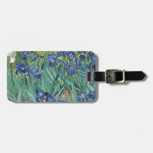 Irises van Van Gogh Bagagelabel