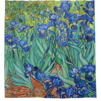 Irises van Van Gogh Douchegordijn